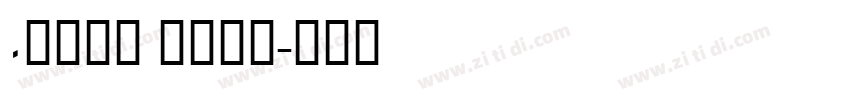 0duda Bold字体转换